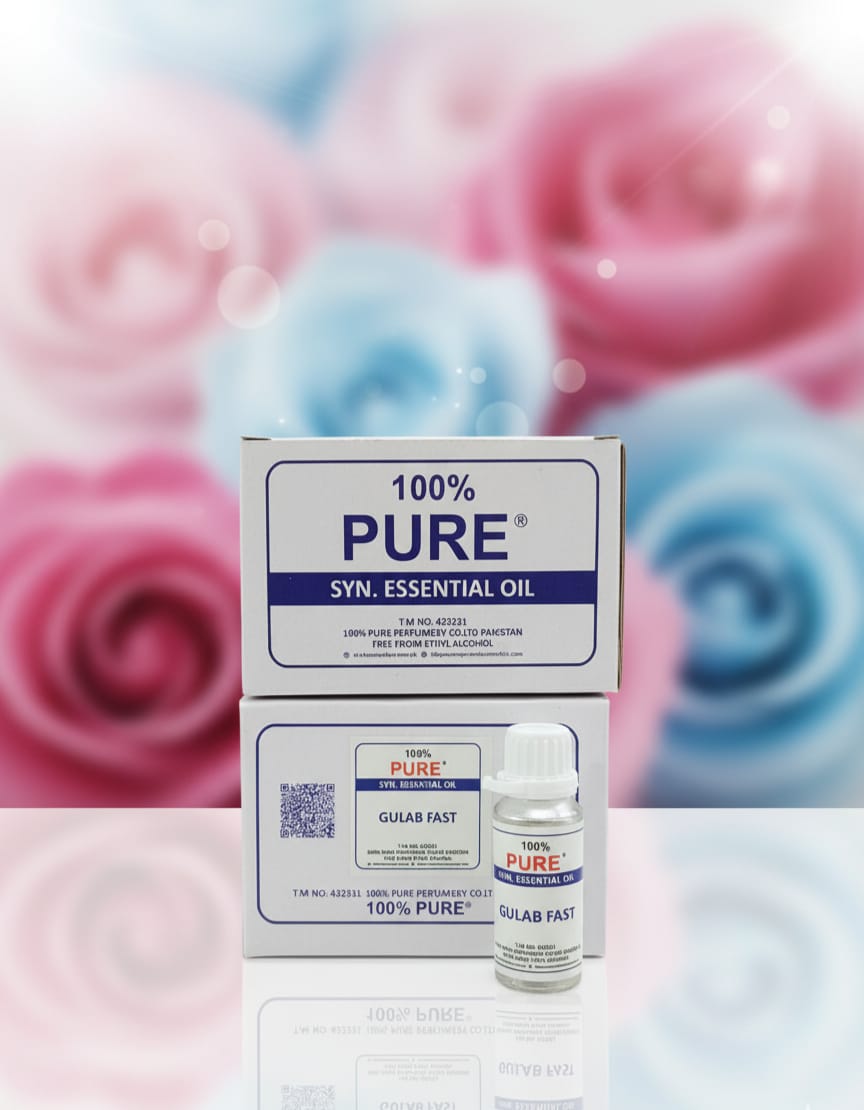 100% Pure Synthetic Essential Oil - Gulab Fast 25 ML