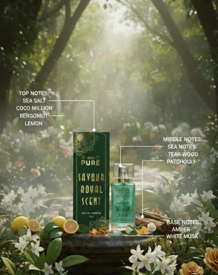 Savour Royal Scent - 100% Pure Eau De Parfum